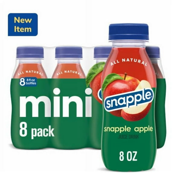 Snapple Apple Juice Mini Bottles