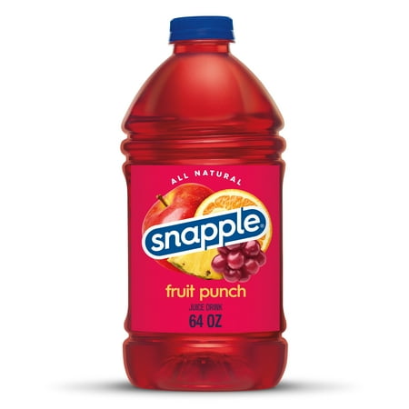 Snapple Fruit Punch Juice Drink, 64 fl oz, Bottle
