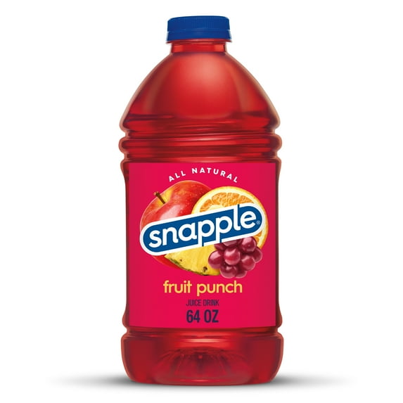 Snapple Fruit Punch Juice Drink, 64 fl oz, Bottle