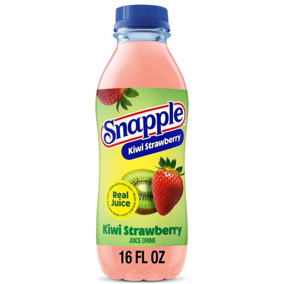 Snapple Kiwi Strawberry Juice Drink, 16 fl oz, Bottle