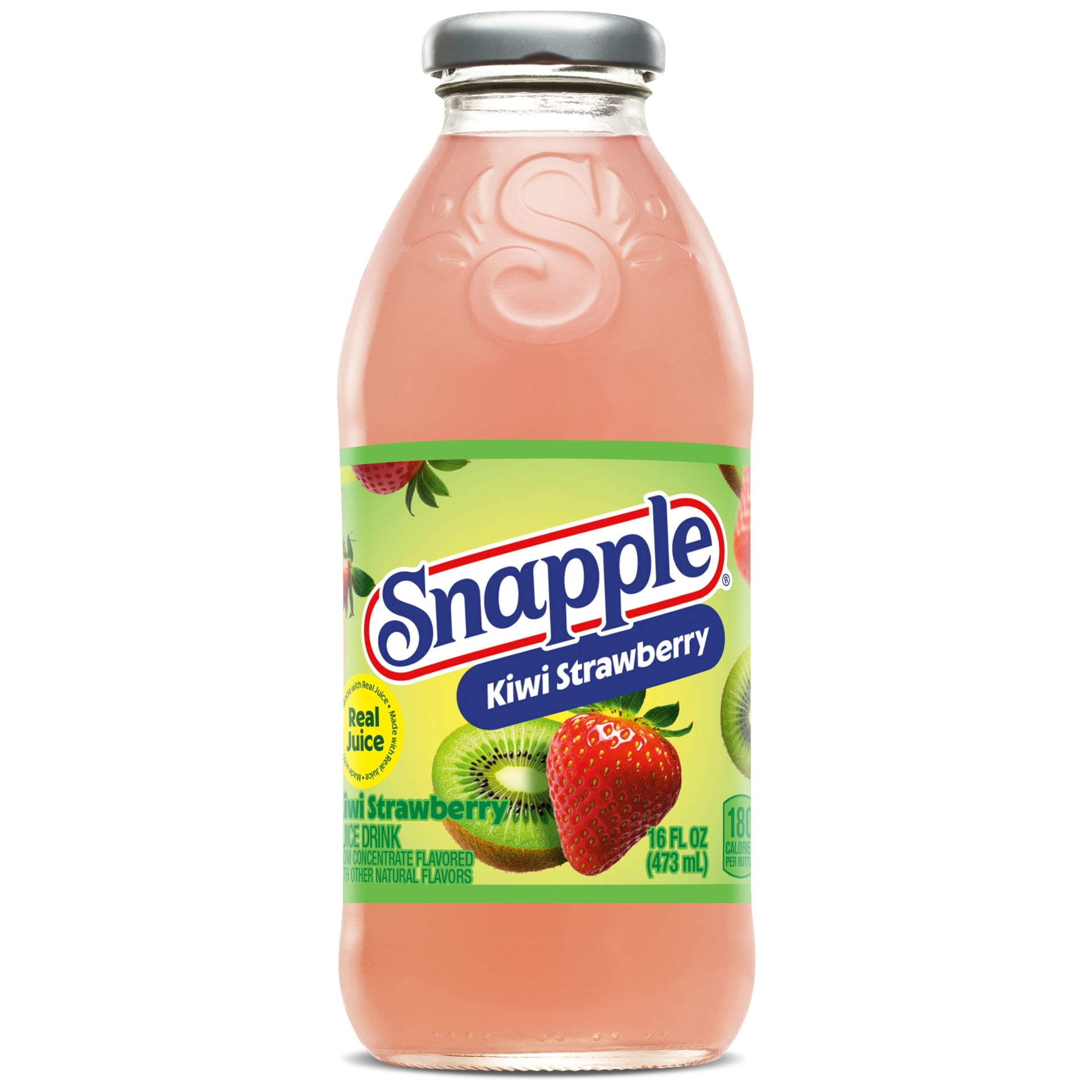 S★ストローベリーキウイ3個 Snapple-Kiwi-Strawberry-Juice-