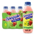 thumbnail image 1 of Snapple Kiwi Strawberry Juice Drink, 16 fl oz, 6 Count Bottle, 1 of 13