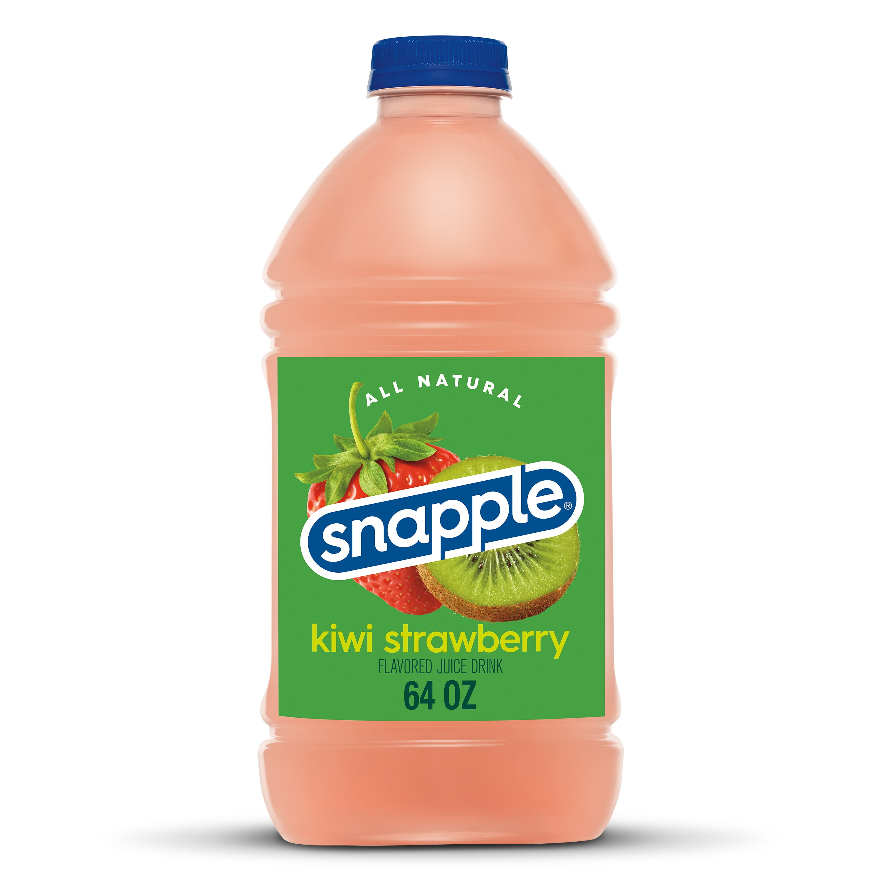 Snapple AllNatural Kiwi Strawberry Juice Drink, GlutenFree, 64 fl oz