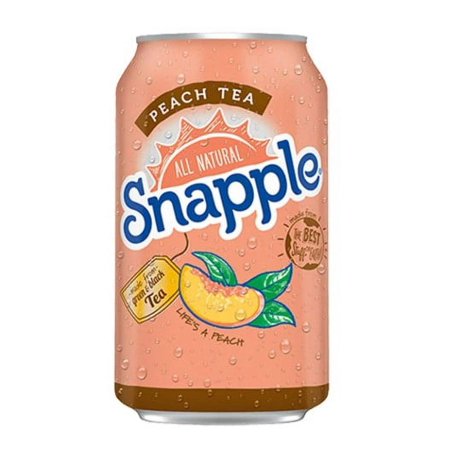 Snapple Peach Iced Tea, 11.5 fl oz Cans (8 Pack)