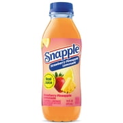 Snapple Strawberry Pineapple Lemonade, 16 fl oz recycled plastic bottle
