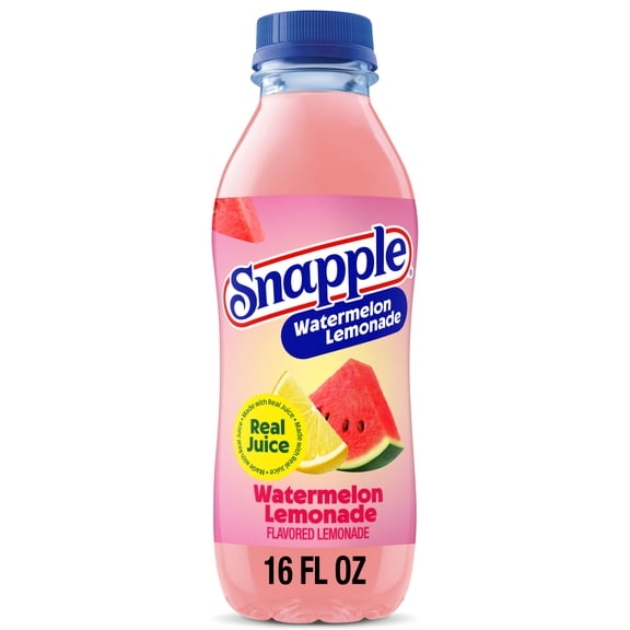 Snapple Watermelon Lemonade Juice Drink, 16 fl oz, Bottle