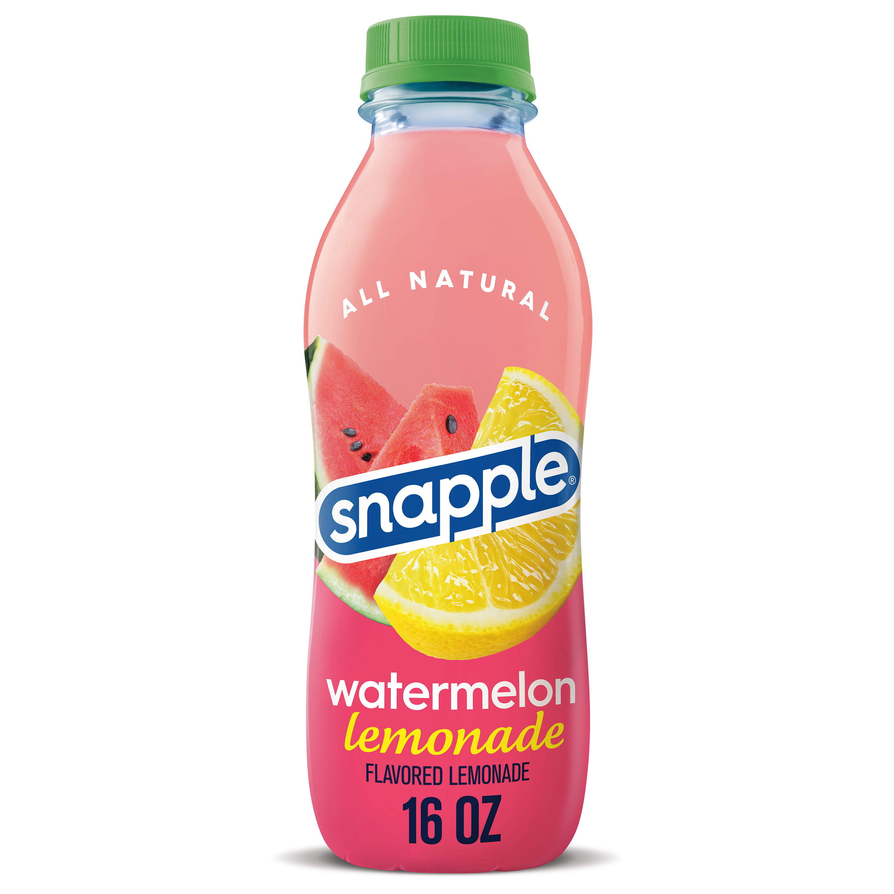 Snapple Watermelon Lemonade Juice Drink 16 Fl Oz Bottle