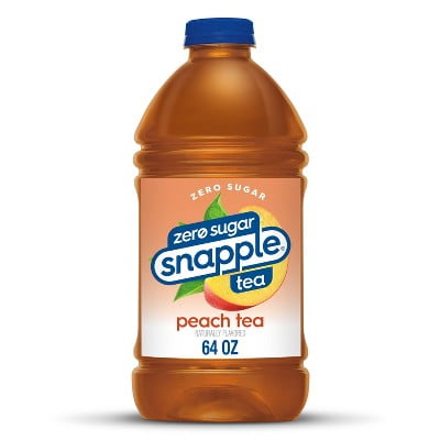 Snapple Zero Sugar Peach Tea - 64 fl oz Bottle