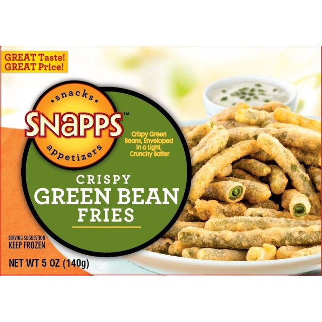 Snapps Crispy Green Fries Beans 5 oz.