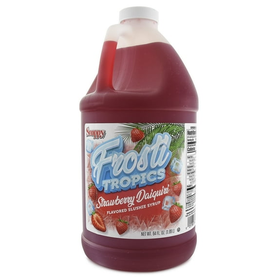 Snappy Frosti Tropics Strawberry Daiquiri Slush Mix, 1/2 Gallon