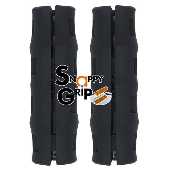 Snappy Grip Black Ergonomic Replacement Bucket Handles 2 Pack