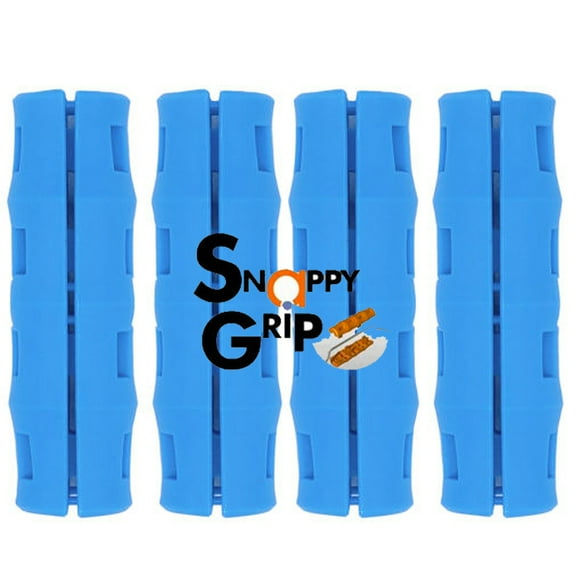 Snappy Grip Light Blue Ergonomic Replacement Bucket Handles 4 Pack