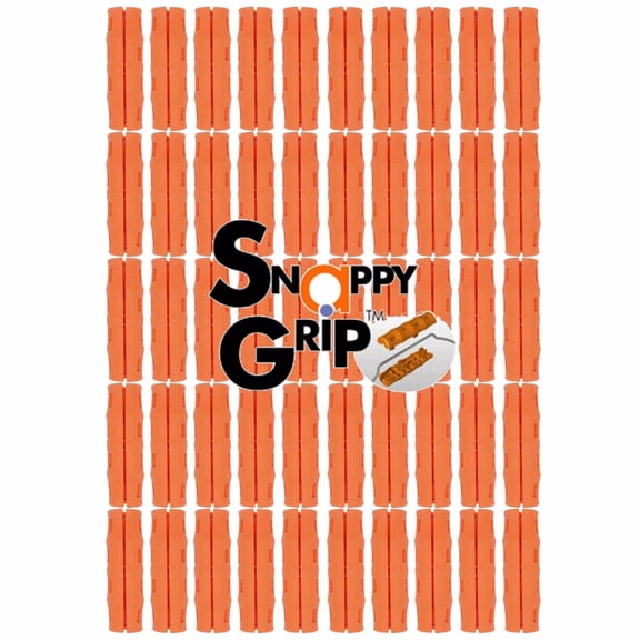 Snappy Grip Light Orange Ergonomic Bucket Handles Bulk Lot of 50 Handles