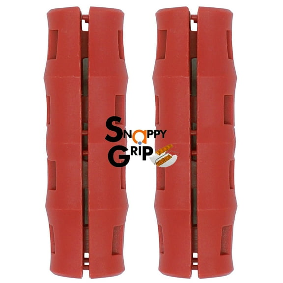 Snappy Grip Red Ergonomic Replacement Bucket Handles 2 Pack