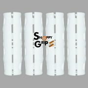 Snappy Grip White Ergonomic Replacement Bucket Handles 4 Pack