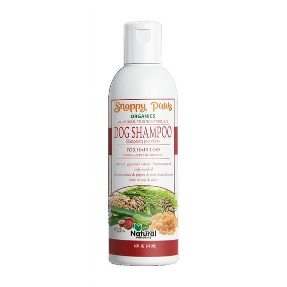Snappy Paws, Dog Shampoo For Hair Loss, 16oz Bottle