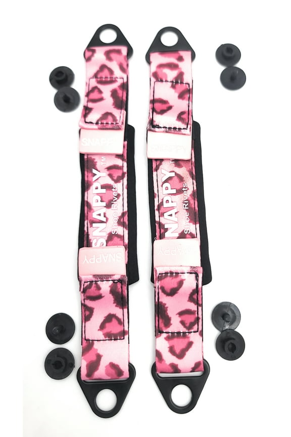 Kids Size Adjustable Soft Replacement Heel Straps for clog Shoes pINK C12 to M7