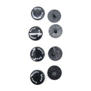 Snappy Shoe Rivets, Snappy Clog Rivets Black Set of 4 Clog Replacement