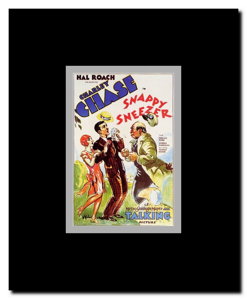 Snappy Sneezer Framed Movie Poster