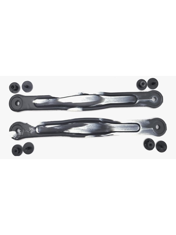 Snappy Straps for your Clogs (black/white, 10 inches)