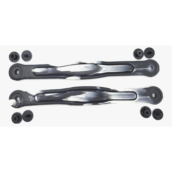 Snappy Straps for your Clogs (black/white, 9 inches)