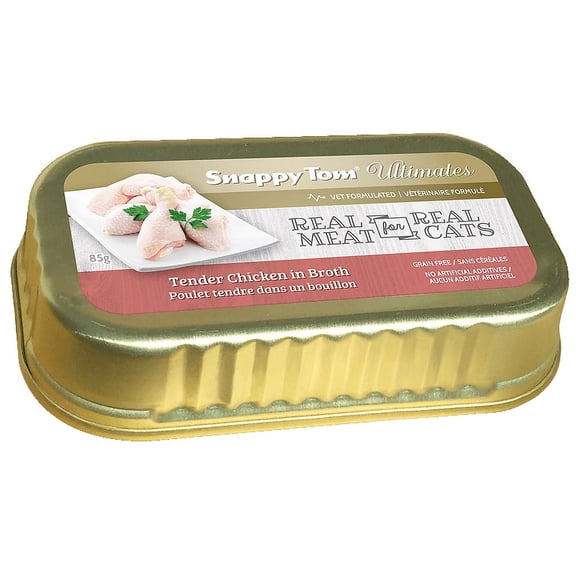 Snappy Tom Ultimates, Tender Chicken in Broth (12 Pack)