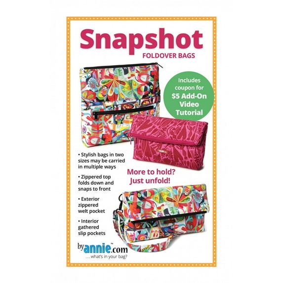 Snapshot Bag Pattern by Annie