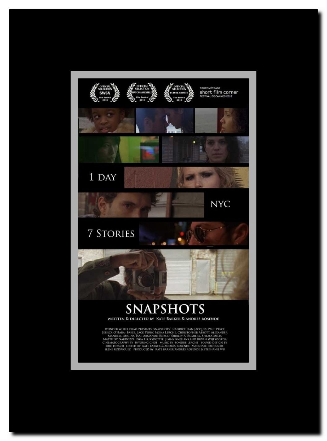 Snapshots Framed Movie Poster