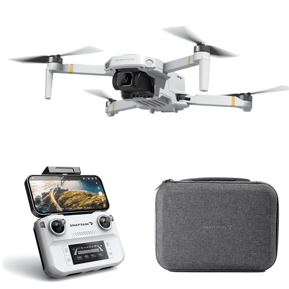 Snaptain P30 Pro GPS Drone with Camera 4K UHD for Adults, Foldable 249g Brushless Motor FPV Drone for Beginners with Smart Shooting Modes, GPS Return to Home, Follow Me, 5G Transmission