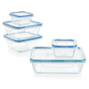 Snapware 10-piece Food Storage Container Set made with Pyrex Glass