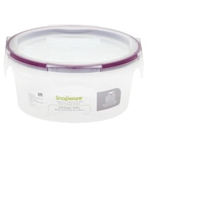 Snapware 3.8 Cups Total Solutions Lock Top Container , Multi - 2 Piece per Pack, Pack of 6
