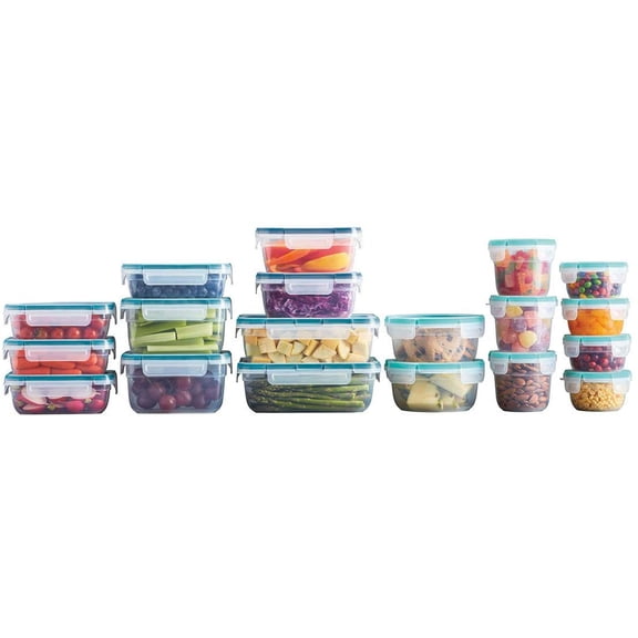 Snapware 38 Pieces Food Storage Airtight & Leak Proof Lids BPA Free Plastic