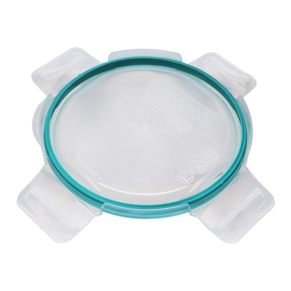Snapware 7201R-PC 4-Cup BPA-Free Plastic Food Storage Lid with Teal Gasket