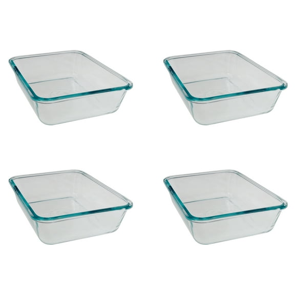 Snapware 7211R 6 Cup Total Solutions Glass Container (4-Pack)