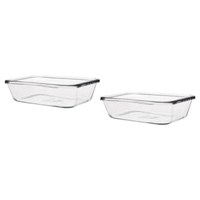Snapware 8602 2-Cup Total Solutions Glass Dish (2-Pack) (Lids Not Included)
