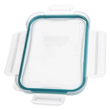 Snapware 8602-PC Clear Total Solutions Plastic Lid with Juniper Green Gasket