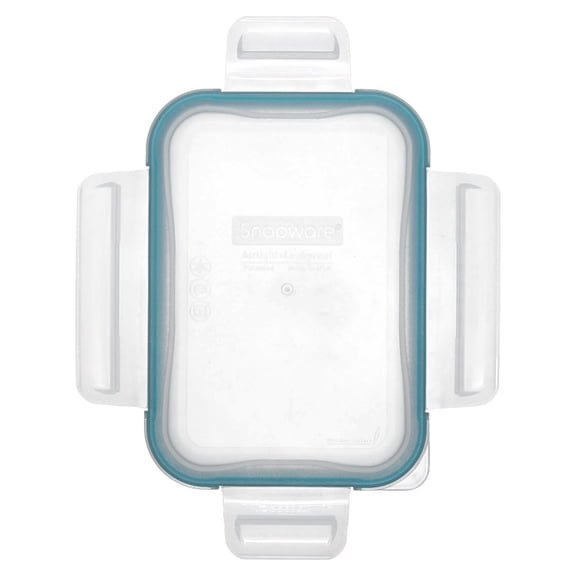 Snapware 8602-PC 2-Cup Clear Total Solutions BPA-Free Plastic Food Storage Lid with Juniper Green Gasket