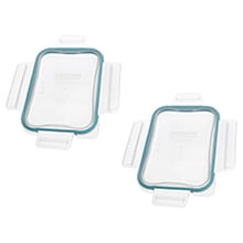 Snapware 8602-PC Plastic Replacement Lid with Juniper Green Gasket (2-Pack)