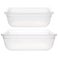 thumbnail image 1 of Snapware 8602R 3-Cup & 7211R 8.5-Cup Total Solutions Food Storage Container, 1 of 2