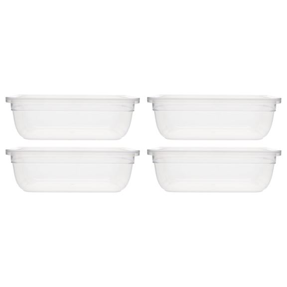 Snapware 8602R 3-Cup Total Solutions Plastic Food Storage Container (4-Pack)