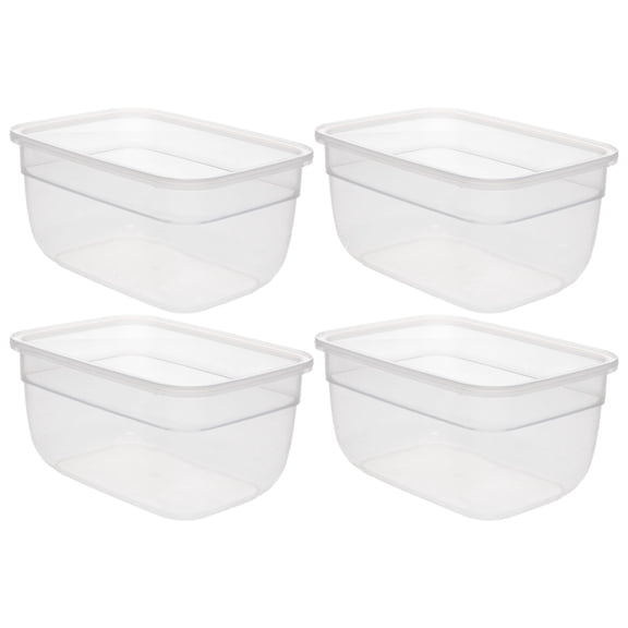 Snapware 8602R-D 5 Cup Total Solutions Plastic Food Storage Containers (4-Pack) (Lids Not Included)