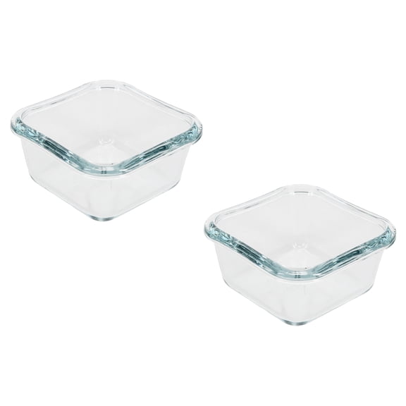 Snapware 8701R 1-Cup Total Solutions Glass Container (Lid Not Included) (2-Pack)