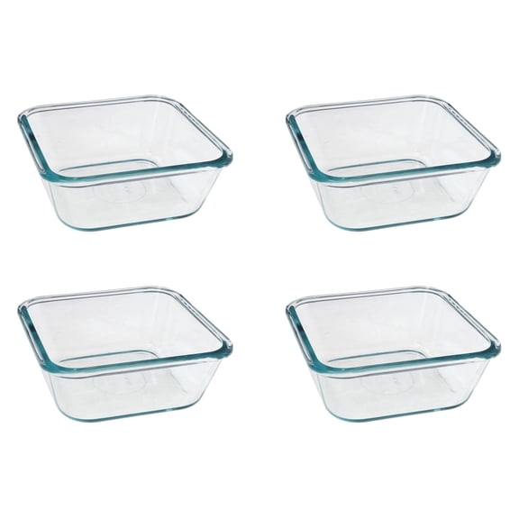 Snapware 8704 4-Cup Total Solutions Container (4-Pack) - Made in USA - Lids Not Included
