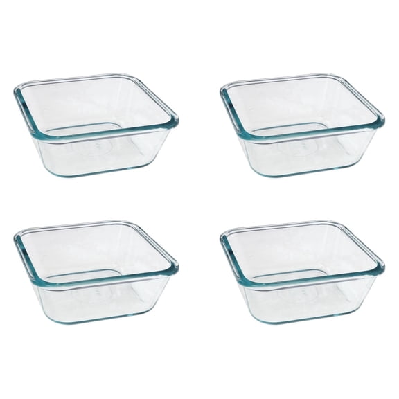 Snapware 8704 4-Cup Total Solutions Container (4-Pack) - Lids Not Included