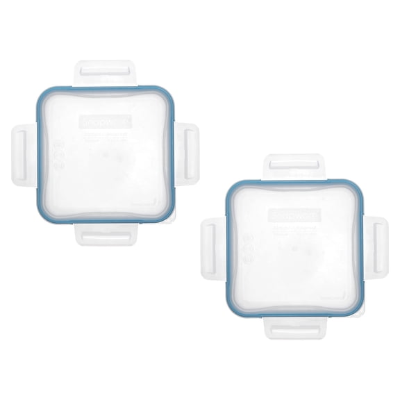 Snapware 8704-PC 4 Cup Total Solutions Lid W/Blue Spruce Gasket (2-Pack)