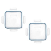 Snapware 8704-PC 4 Cup Total Solutions Lid W/Blue Spruce Gasket 2-Pack
