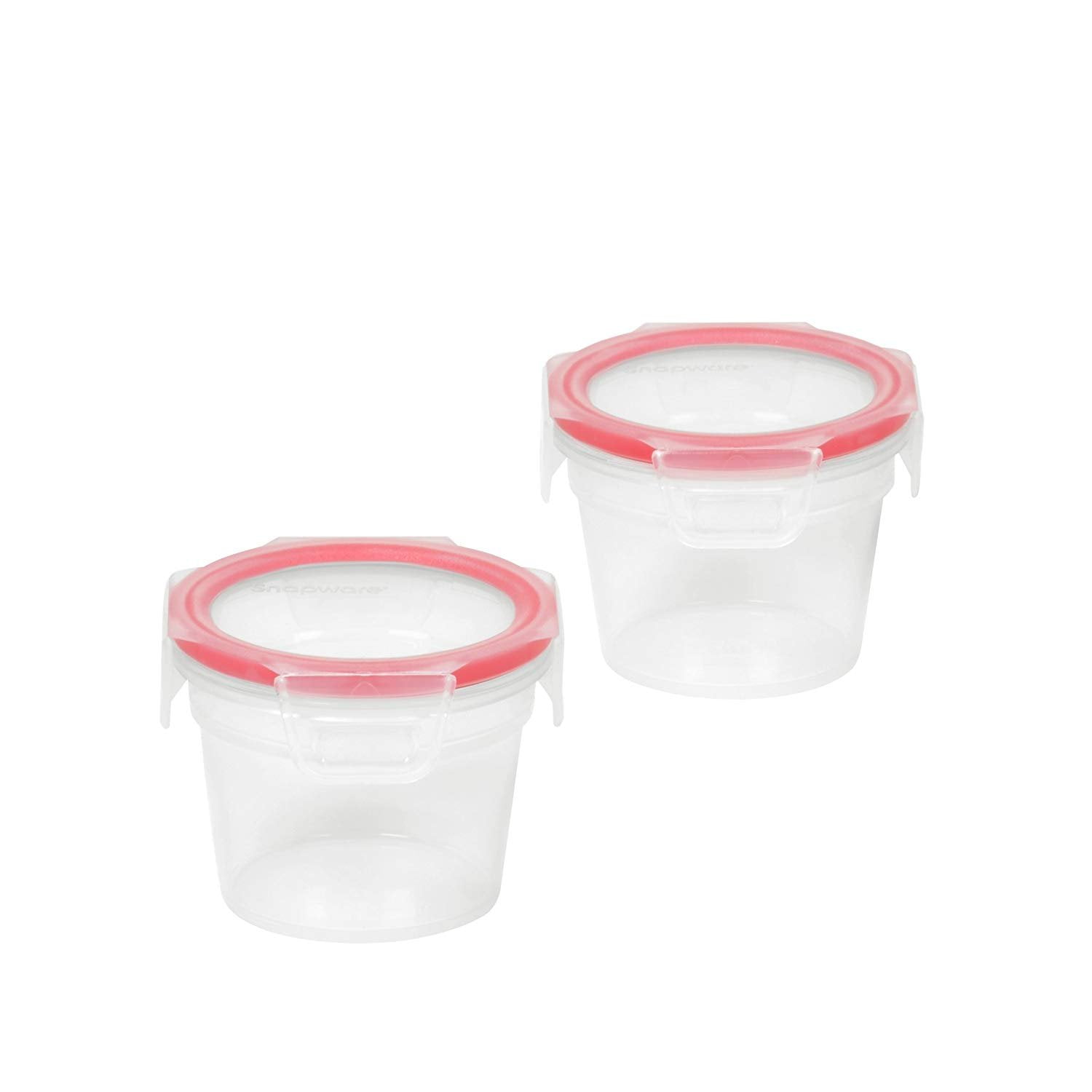 Snapware Plastic 2-Layer Snap 'n Stack Food Storage with Egg Holder Trays (2-Pack)