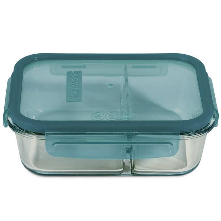 Snapware Meal Box 4-Cup Divided Glass Storage Container with Lid, Designed  to Help with Pantry Storage and Everyday Organization - Walmart.com