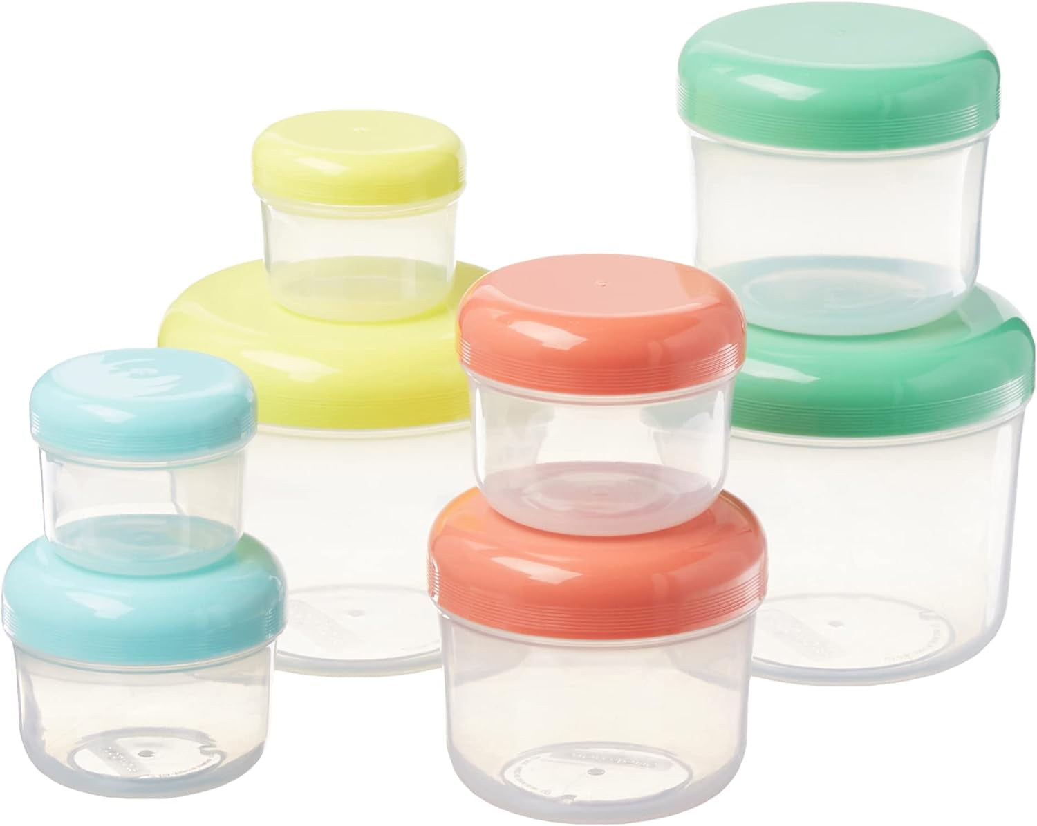 Snapware Meal Prep 16Pc Plastic Mini Kit With Lids, 16Oz, 8Oz, 4Oz