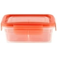 thumbnail image 1 of Snapware Meal Prep Divided: 2-cup Rectangle Storage Container, 2-Section, 1 of 4